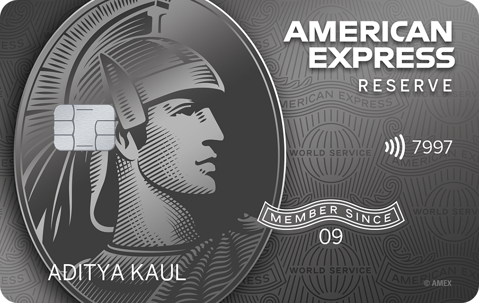 American Express Platinum Reserve credit card